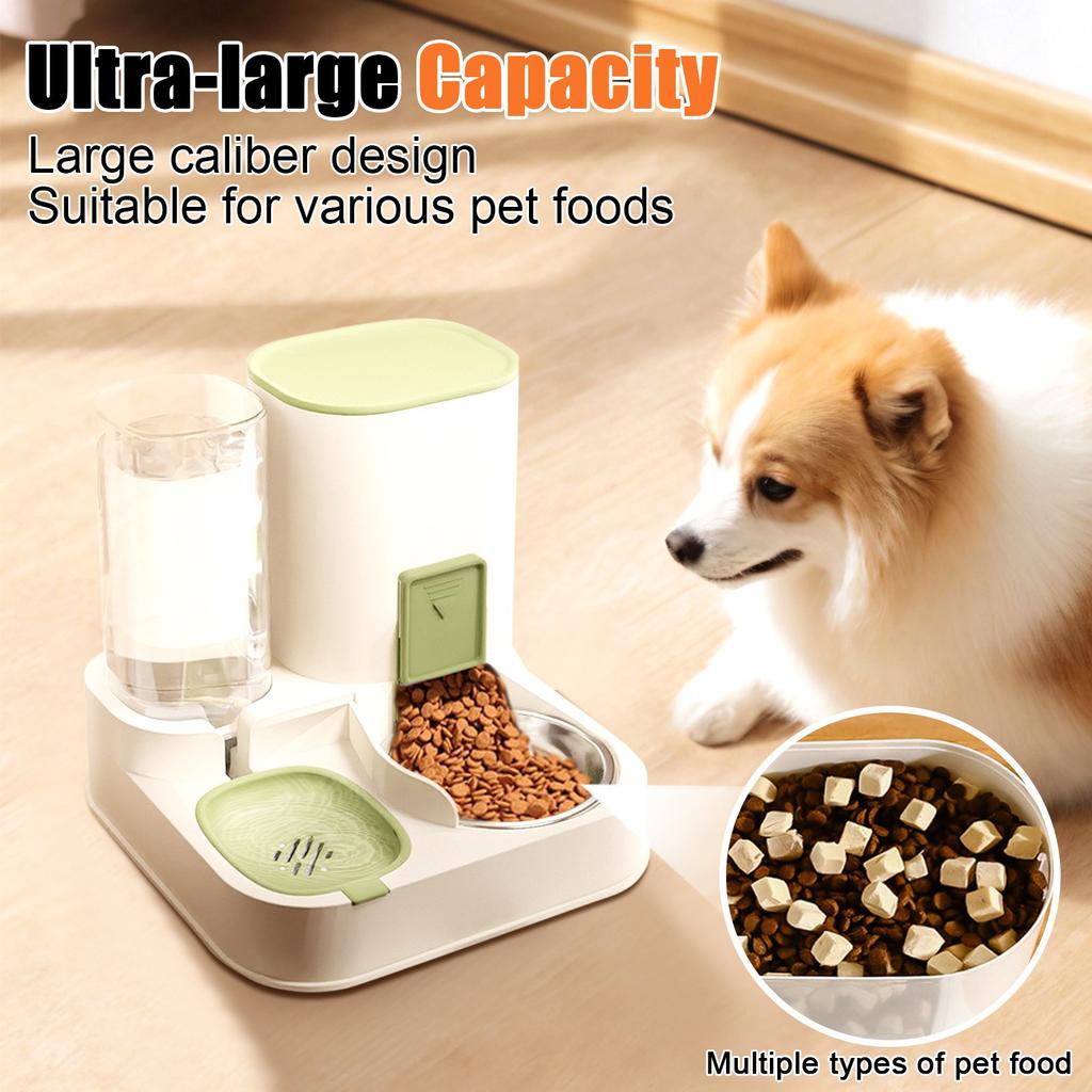 Автоматическая кормушка и поилка для домашних животных, автоматический набор для кормления кошек и собак малых и крупных пород