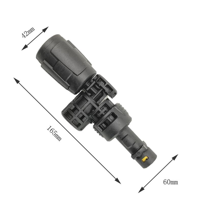 CYCLI-Для Karcher Vario Power Jet Short 360° VP 180 S Поворотная насадка для мойки высокого давления Для K2 - K7 С регулируемым давлением