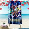 Name Custom Saint seiya Print Beach Towel, Large Soft Quick Dry Towel for Beach Camping Swimming