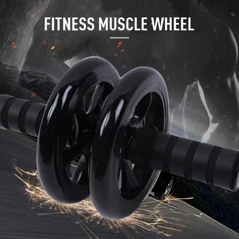 Ролики для пресса Фитнес-колеса Бесшумное колесо для брюшного пресса Чехол для брюшного стержня Подушка для упражнений на мышцы Рука Талия Бедро Тренажерное оборудование