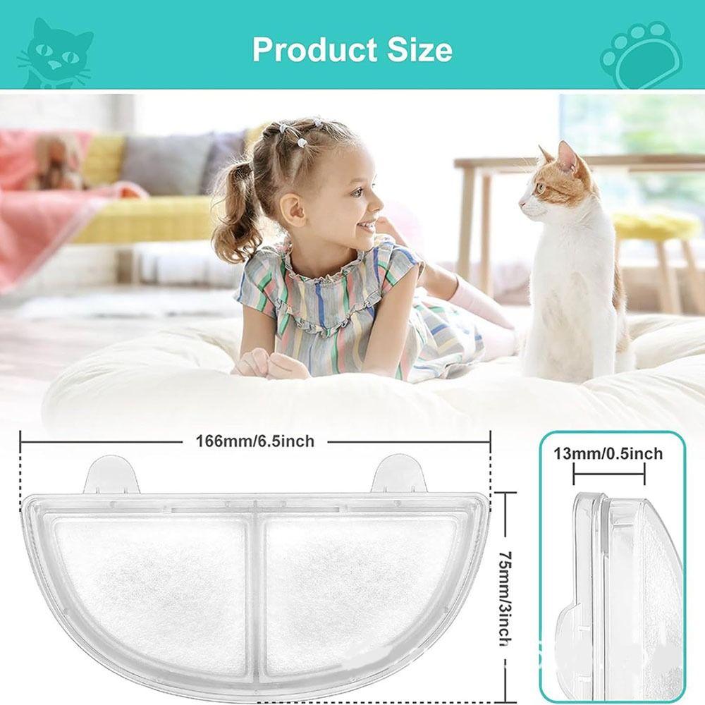 Нетоксичный фонтанный фильтр для домашних животных, товары для домашних животных, диспенсер для воды для кошек, фильтры для Homerunpet WF20/CF20