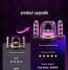Bluetooth-колонка Crystal 5: Настольная стереосистема с объемным звуком и управлением через приложение для домашнего использования