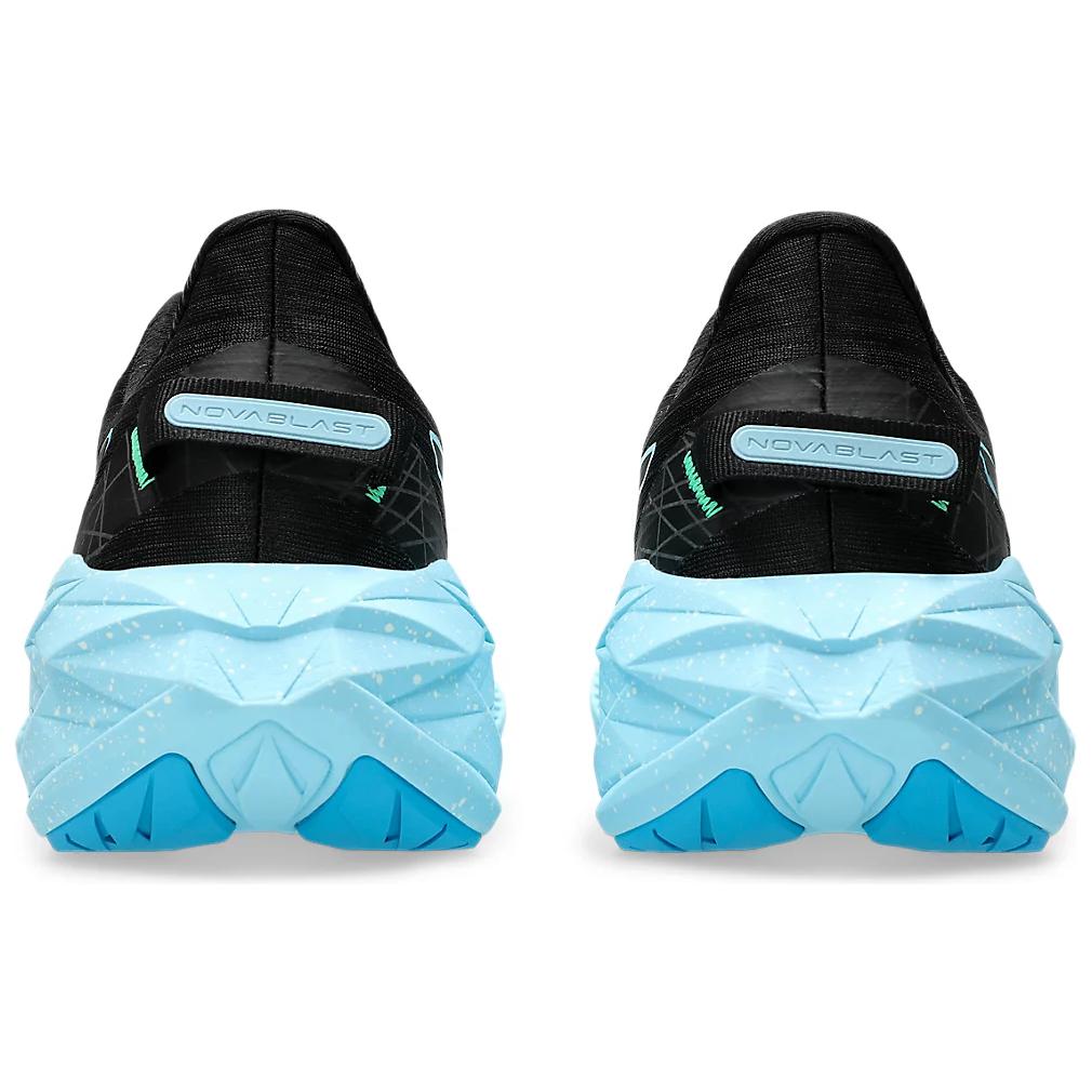 Asics Novablast 4 Lite-Show Яркие голубые мужские кроссовки Черные Lite-Show 1011B900-001