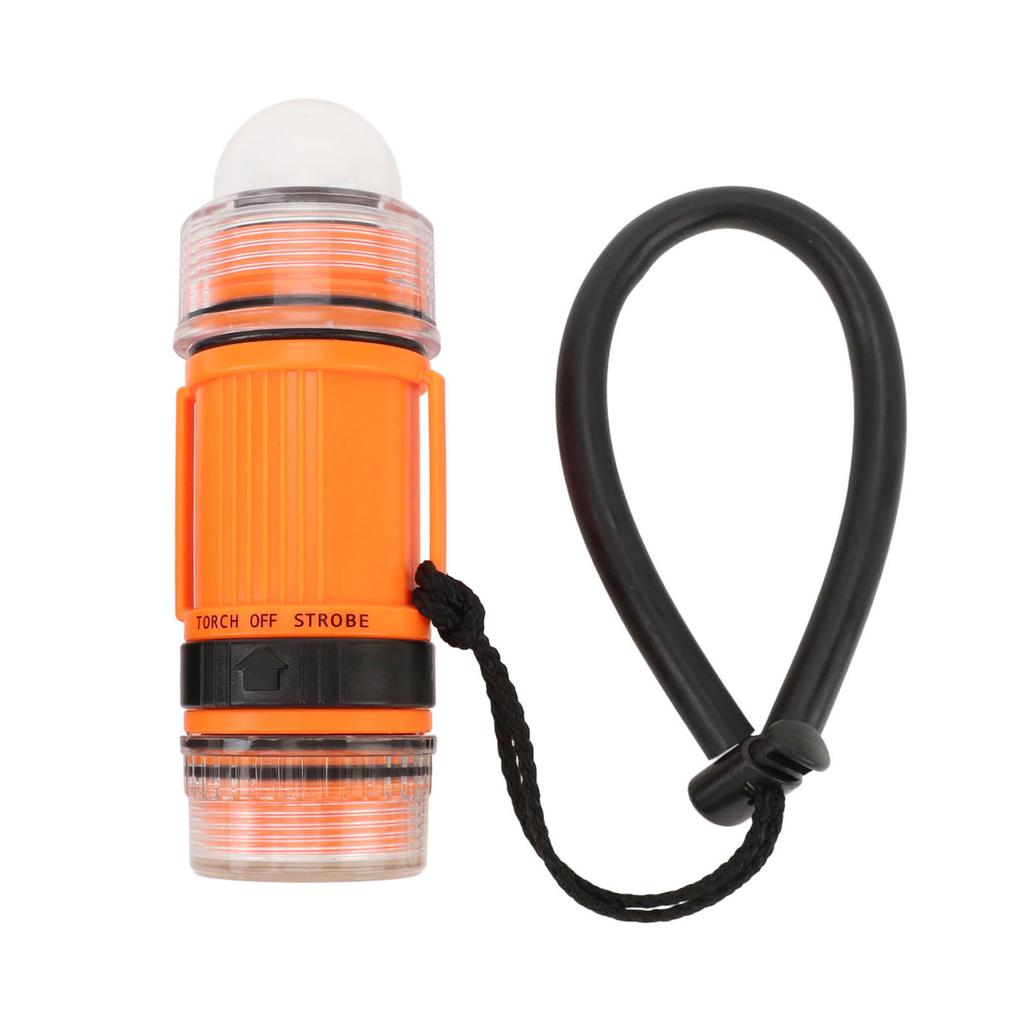 Dive Strobe Light Waterproof High Brightness LED Battery Powered Diving Signal Flashlight for Underwater Adventure