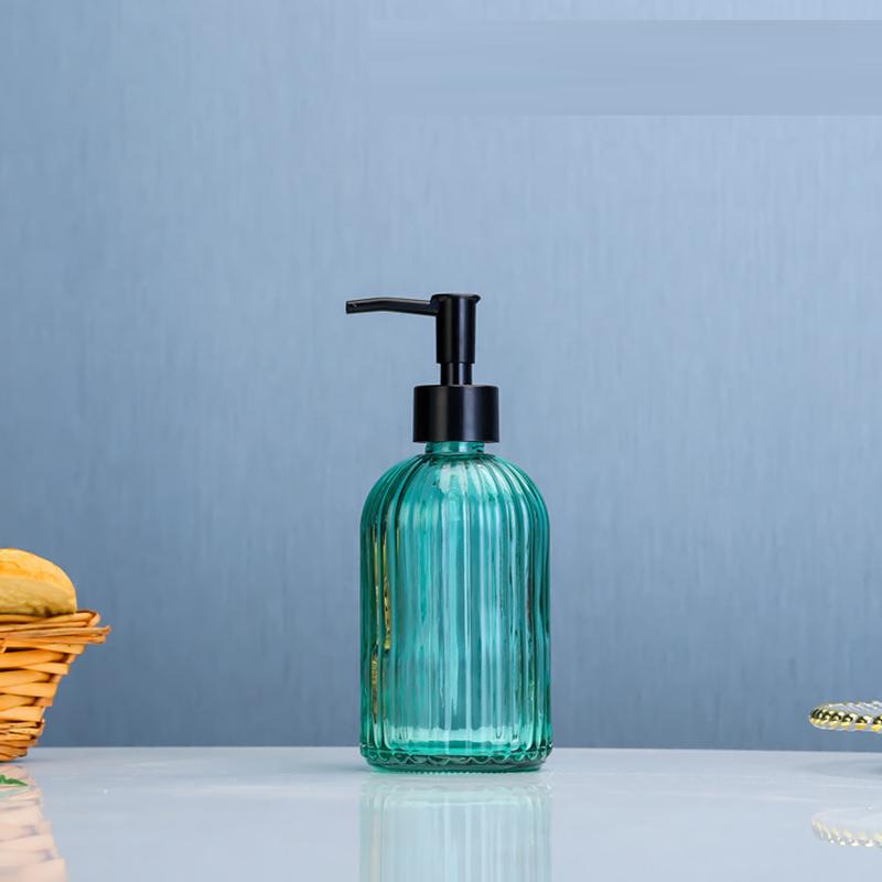 400 мл Неправильная керамическая бутылка для лосьона Диспенсер с помпой для антисептика для рук Бутылка для шампуня, геля для душа, мыла Раздельная бутылка