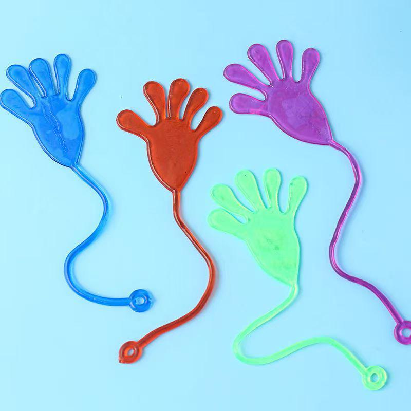 Sticky Ghost Hand Spider Web Halloween Climbing Toy