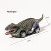 Cross-Border Educational Dinosaur Toy Car for Boys - Pull Back Model