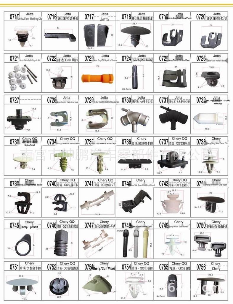 Universal Car Body Fasteners Clips: 146-Piece Set for Toyota & Mitsubishi
