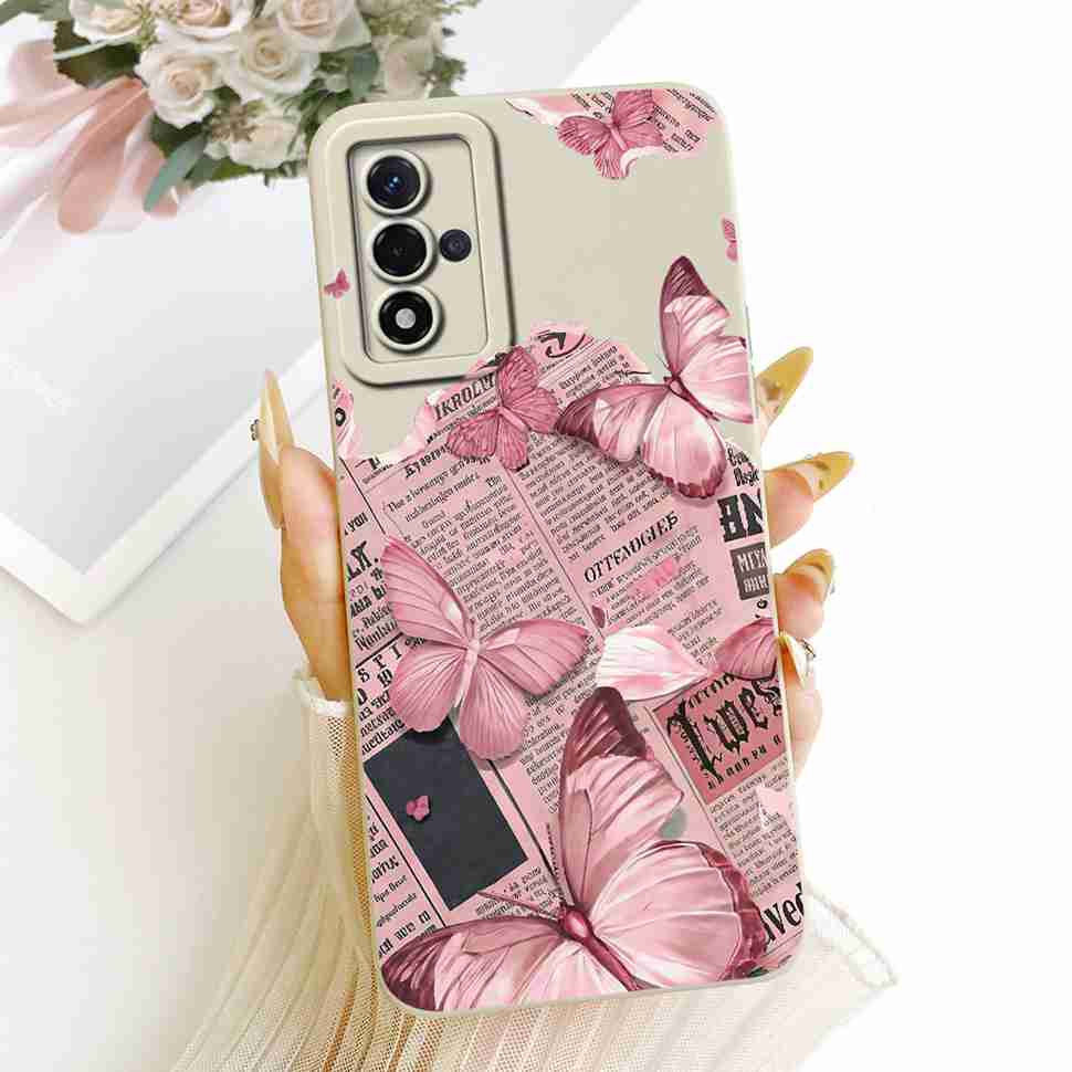 For Oppo A93s 5G Case New Design Floral Print Soft Silicone Back Cover For Oppo A93s 5G PFGM00 Bumper Phone Cases