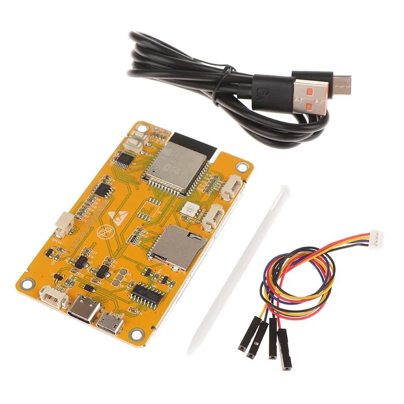 1 шт. ESP32-2432S028R 2,8-дюймовый модуль дисплея ESP32 с проводом, резистивный сенсорный экран 240*320 2,8'' LCD TFT плата драйвера ILI9341