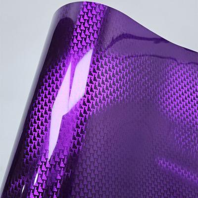Высокоглянцевая фиолетовая пленка с рисунком самолета из plating-углеволокна, виниловая наклейка для обтяжки автомобиля, наклейки для тюнинга автомобиля, клейкая декаль