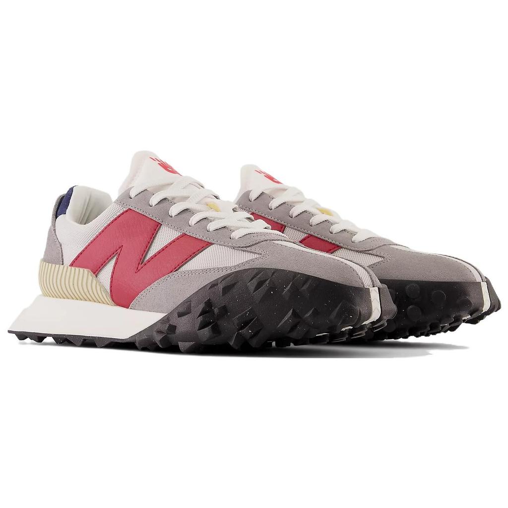 New Balance XC-72 Серо-красные кроссовки унисекс UXC72RM