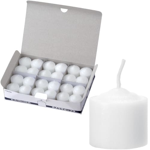 Kameyama Votive (Medium) No Cup, 24 Candles, Approx. 6 Hours