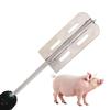 Portable Hog Hair Scraper Stainless Steel Hog Hair Shaver Wear-resistant Hog Trimmer  Farm