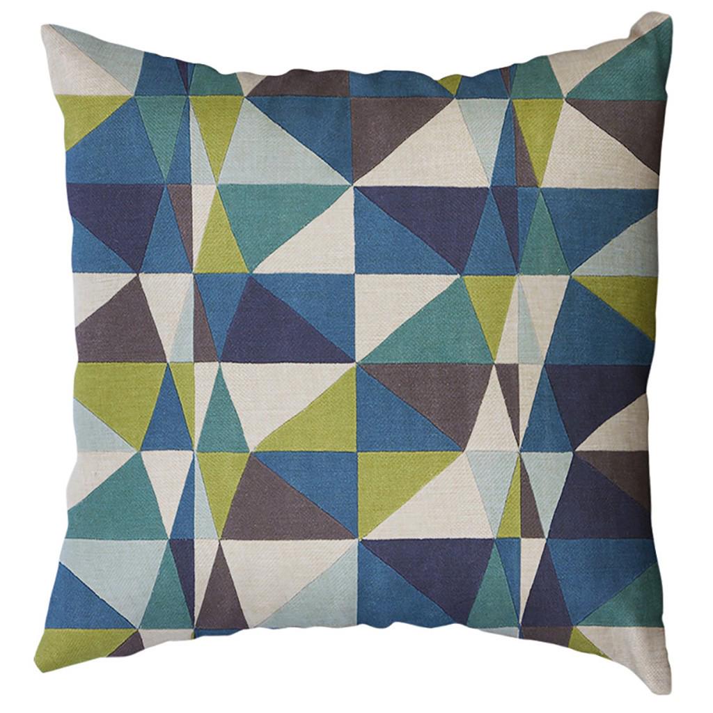 Irregular Geometric Pattern  Case Cushion Cover 60x60cm