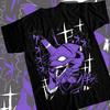 Hinj Asuka Eva Unit 01 Anime Japan Tee All Sizes Anime Cotton T-Shirt Printed Top Men's and Women's Streetwear