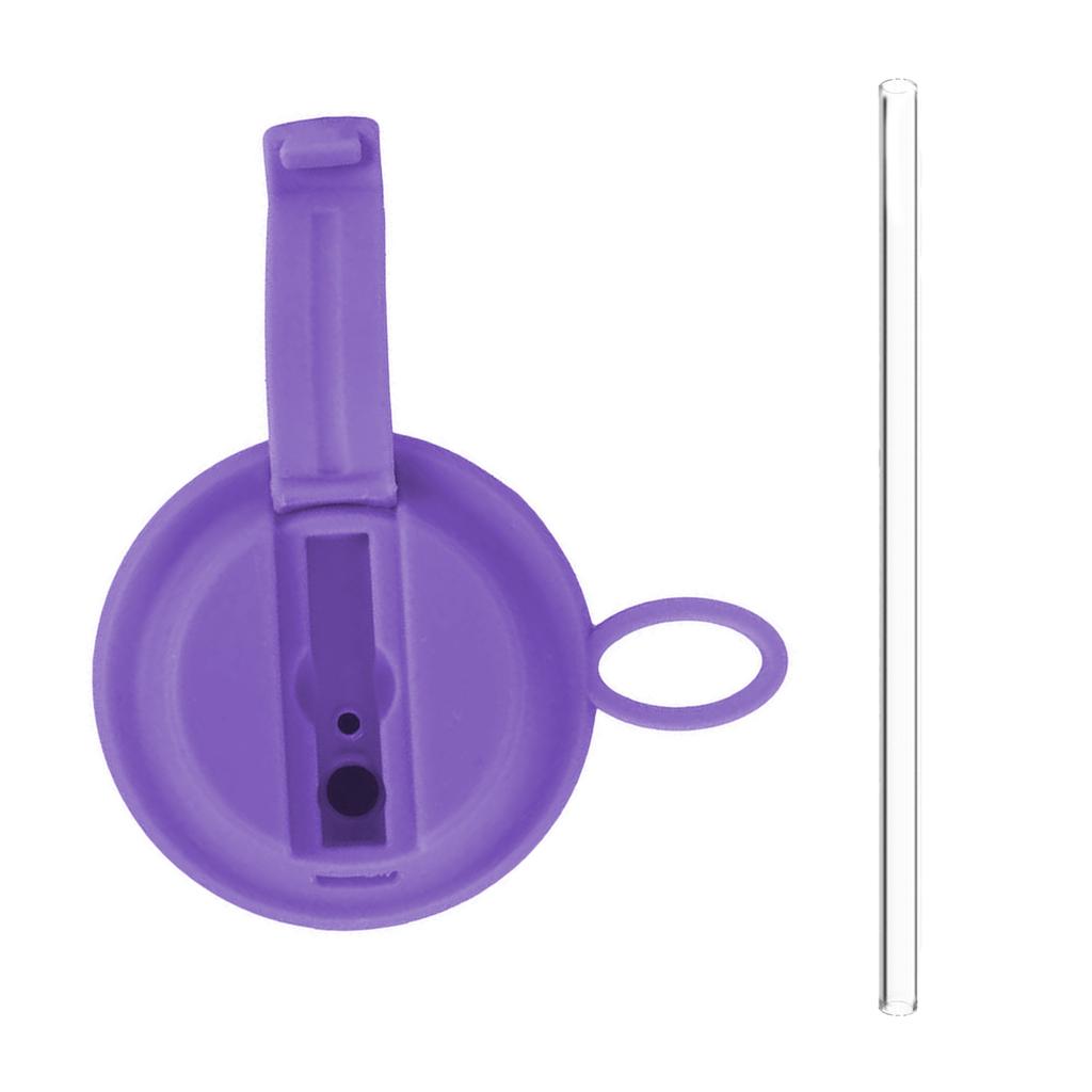 Цветная силиконовая крышка для банки с газировкой и трубочкой, простая в использовании, герметичная крышка для банки с напитками, пивом и соком