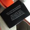 Great HERMES Handbag Brid A Black PM Orange wool Women Used