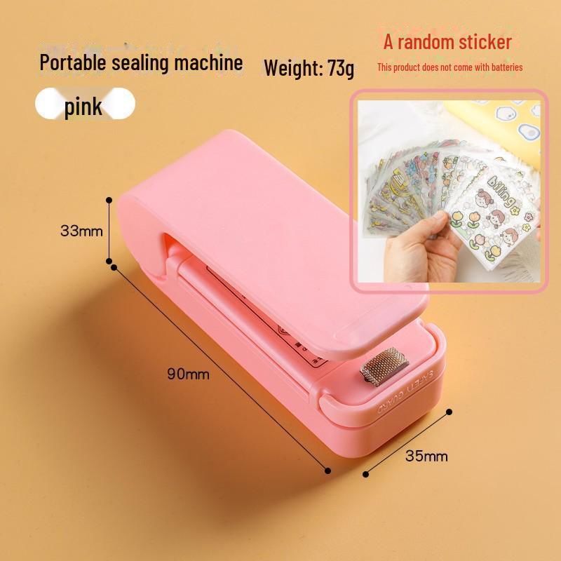 Мини-машина для запечатывания и консервирования пластиковых закусок