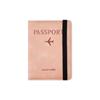 ПУ чехол для паспорта держатель для удостоверения личности кредитной карты зажим для авиабилетов дорожные аксессуары дорожный кошелек обложки для паспорта для женщин мужчин