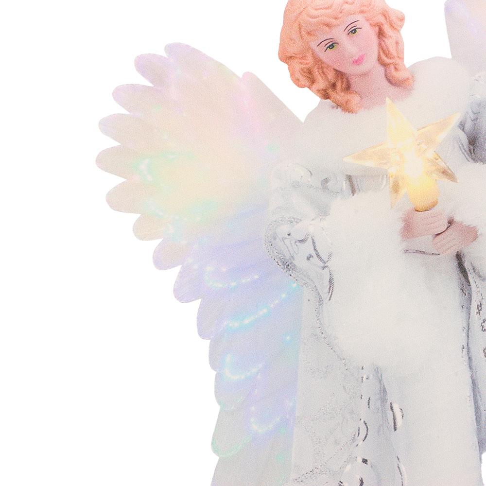 Acrylic Decoration Festive Xmas Angel Pendant Topper Christmas Tree Angel Fairy
