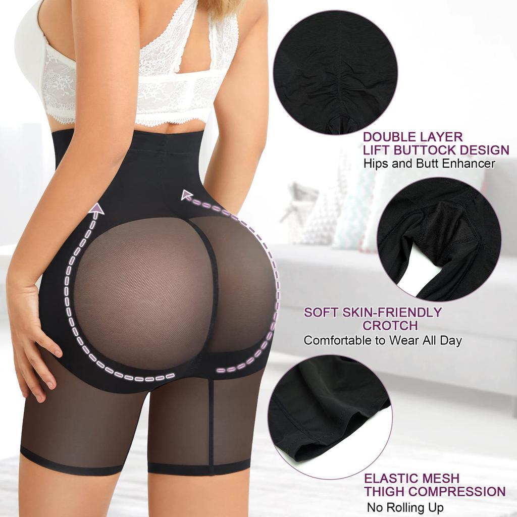 Hip Lifting Shaping Panties High-waisted Abdominal Shaping Shapewaist Girdle Abdominal Slimming Shorts Peach Buttock Lifting Panties