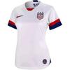 Футболка с коротким рукавом Usa W Nk Brt Stad Jsy Ss Hm Vintage Stripe Detail Logo Print, женская футболка белого цвета AJ4398-100