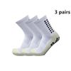 3 Pairs Updated Football Socks Non-slip Silicone Sole Professional Outdoor Activity Sport Accessories Men and Women Yoga Soccer
