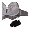 AMOSTYLE Dream Daisy M013 Size F75 Bra, Wireless, Garden, (Gray),