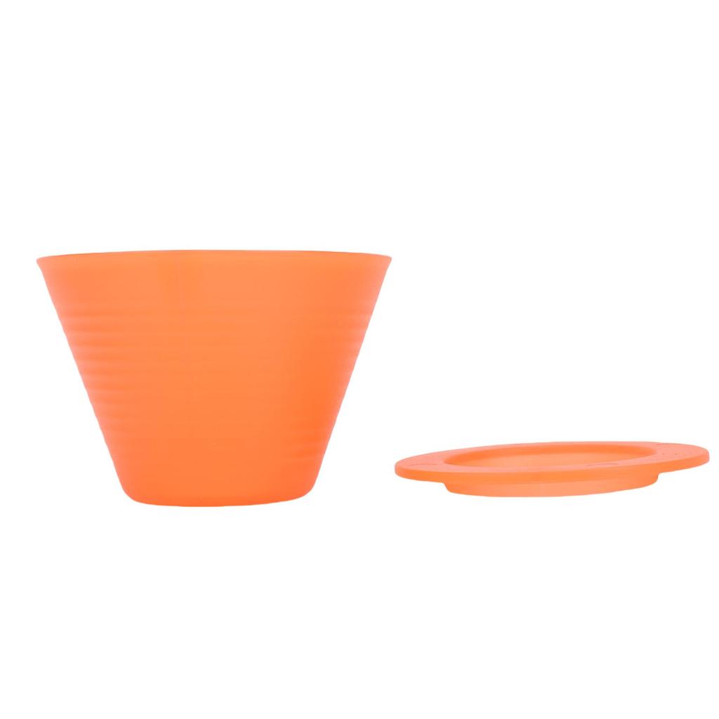 Pour Over Coffee Dripper Food Grade PP Flat Bottom Filter Cup Coffee Brewing Filter For Home Kitchens Restaurant Coffee Bar