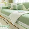 New Chenille Sofa Cushion for All Seasons, Fresh and Non-slip Ins Fabric Living Room Sofa Cover Cover