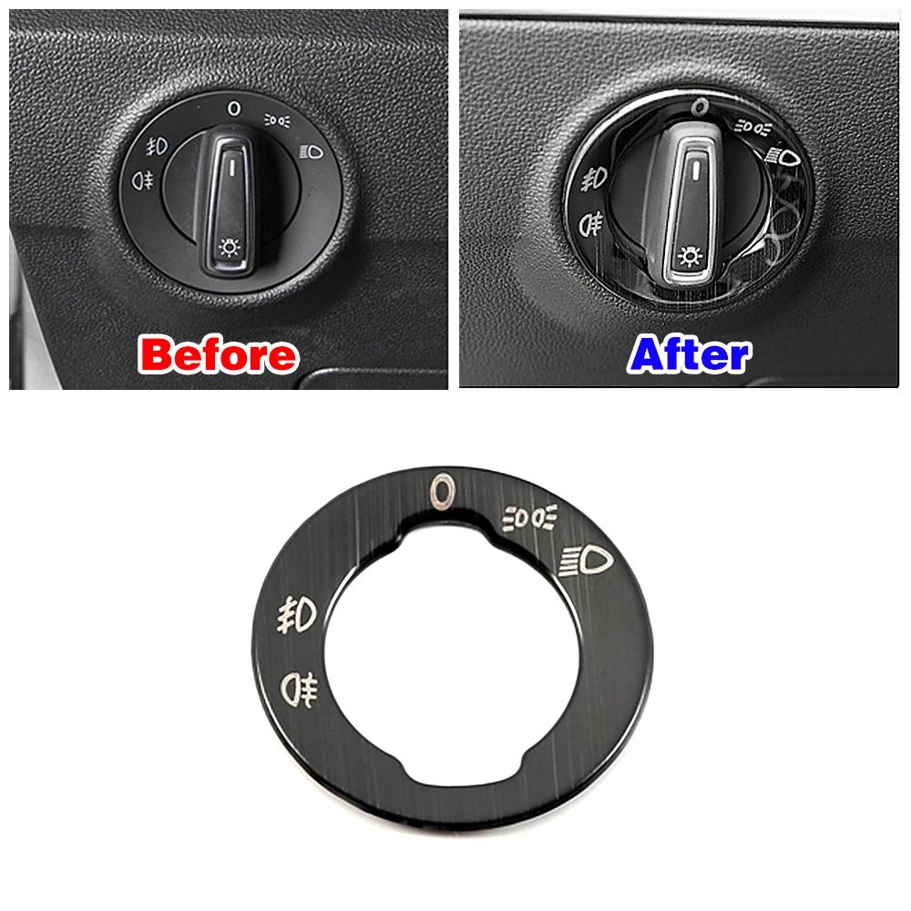 Для Skoda Karoq 2017-2024 гг. Внутренний стиль автомобиля Модификация Ремонт Центральная консоль Часть Отделка Рамка Крышка Нержавеющая сталь Украшение Наклейка