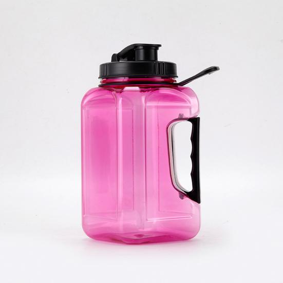 Sports Water Bottle with Handle Food Grade BPA Free Leak-Resistant Wide Opening Design Water Jug Fitness Sports Bottle