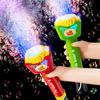 French Fries Automatic Handheld Bubble Gun Children Bubble Machine Outdoor Light Electric Bubble Stick