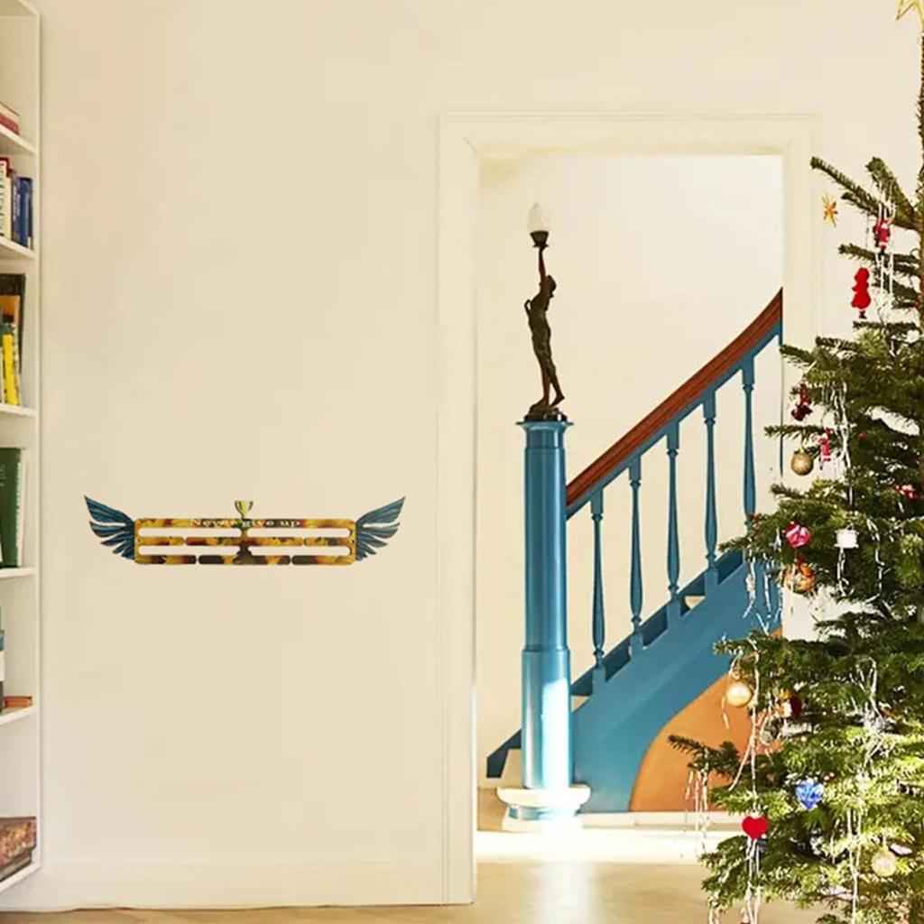 Medals Display Hanger Award Ribbon Organizer Metal Sturdy Holder Hanging Frame Rack for Golf