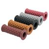 Diamond Handle Grip for Motorcycles Through Type Gray