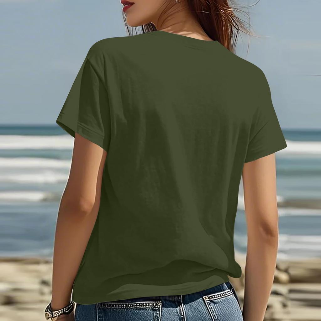 T Shirts Short Sleeve Tees For Women Fashion Tops Lightweight Soft Casual Summer Outfits Clothes