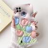 Чехол для Realme C21 RMX3201 Чехол для Realme C25 Популярный подсолнух Мягкий силиконовый чехол для телефона Для Realme C25S C25Y C21Y C 21 C 25 Capa
