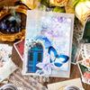 Набор васи-стикеров Yan Ji - Серия Man Hua Zhuang Yuan - 4 стиля для ведения дневника и DIY-декора