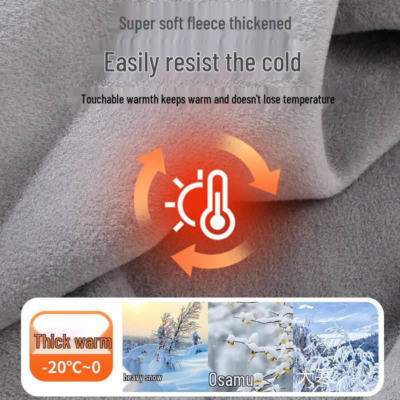 Мужские теплые брюки Snowfly с флисовой подкладкой и высокой посадкой для осени и зимы