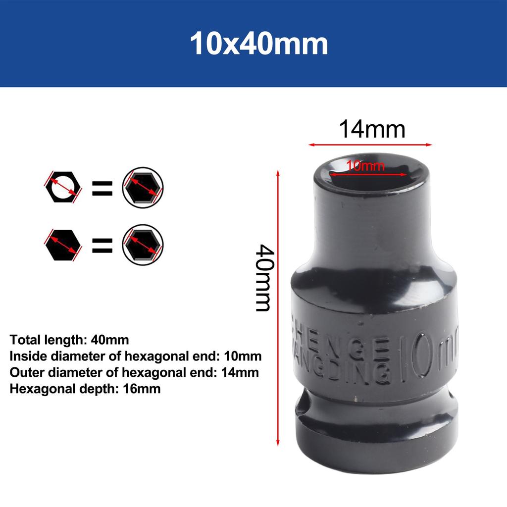 Торцевая головка для шуруповерта Инструмент для ремонта шин Гаечный ключ Торцевая головка для шуруповерта Простой в использовании