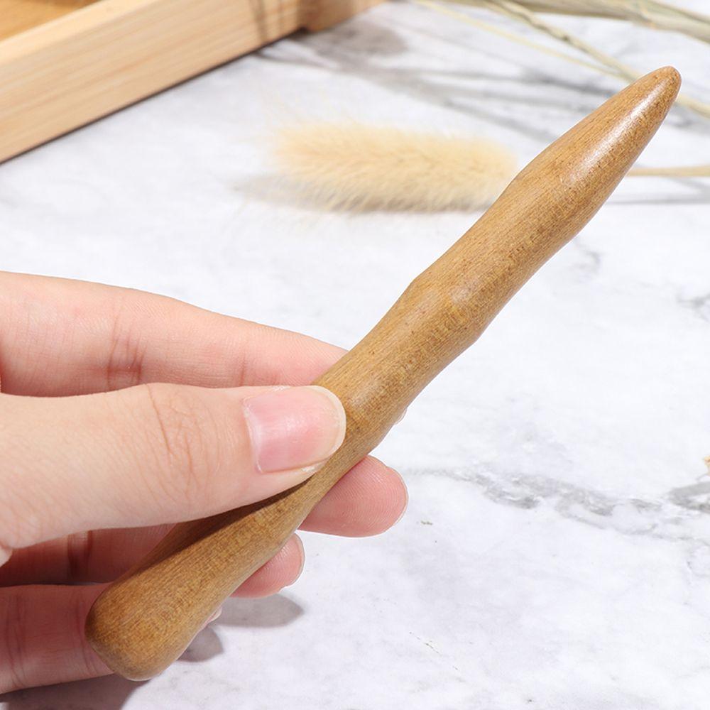 Голова Ноги Пресс Акупунктурные точки Деревянная массажная палочка Массажер для ног Массажные палочки для тела Инструмент для ухода за кожей