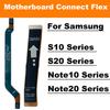 Шлейф подключения материнской платы для Samsung Galaxy S20 FE Ultra S10 Note10 Note20 Plus Шлейф подключения ЖК-дисплея к материнской плате