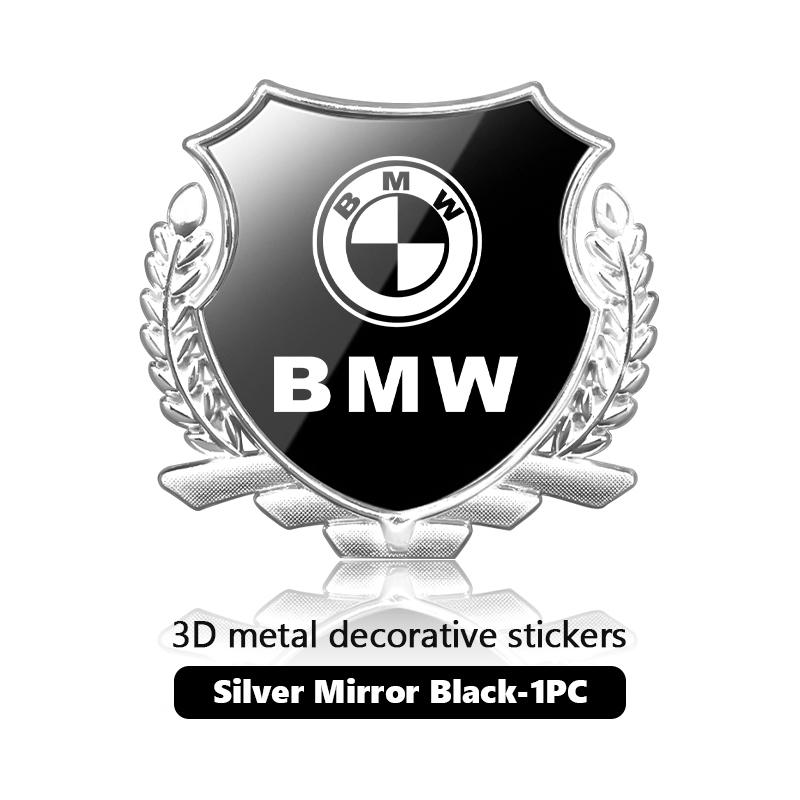 gnhct10 Car Body 3D Stickers Wheat Ears Styling Emblem Decals Decoration For BMW M 1 3 4 5 6 7 Series M3 M6 F01 F02E34 E36 E70 F10 X6 X1