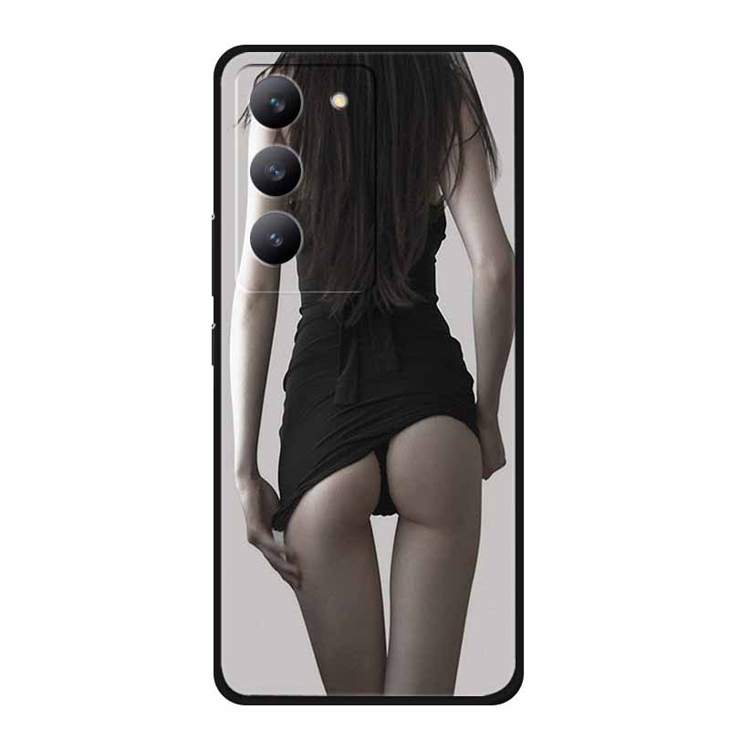 Phone Case For Redmi 15 4G Back Cover Case 6.9" Shockproof Black Silicone Soft Coque For Xiaomi Redmi 15 Case Redmi15 Funda Para