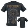 Крест Волка Powerwolf Футболка Мужская Женская Винтажная Металл Рок Группа Графическая Футболка 100% Хлопок Летняя Уличная Одежда Топ