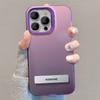 Подходит для чехла для мобильного телефона Apple 15 Iphone14promax Чехол-подставка 13 Цвет Серебристый Матовый 12 Полностью закрывающий Мягкий край Xs