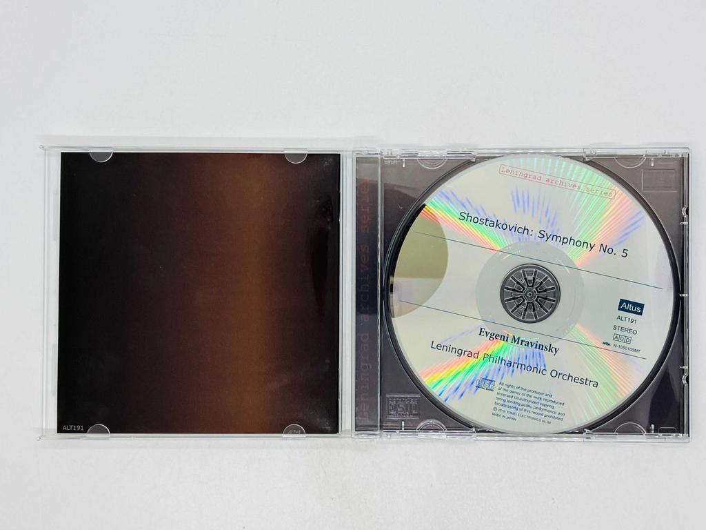 [USED] CD Shostakovich / Symphony No. 5 / Mravinsky / SHOSTAKOVICH / Mravinsky Leningrad Philharmonic Orchestra ALT191 F06