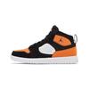 Access Mid Retro Basketball Shoes Kids Sneakers Black Orange AV7942-008