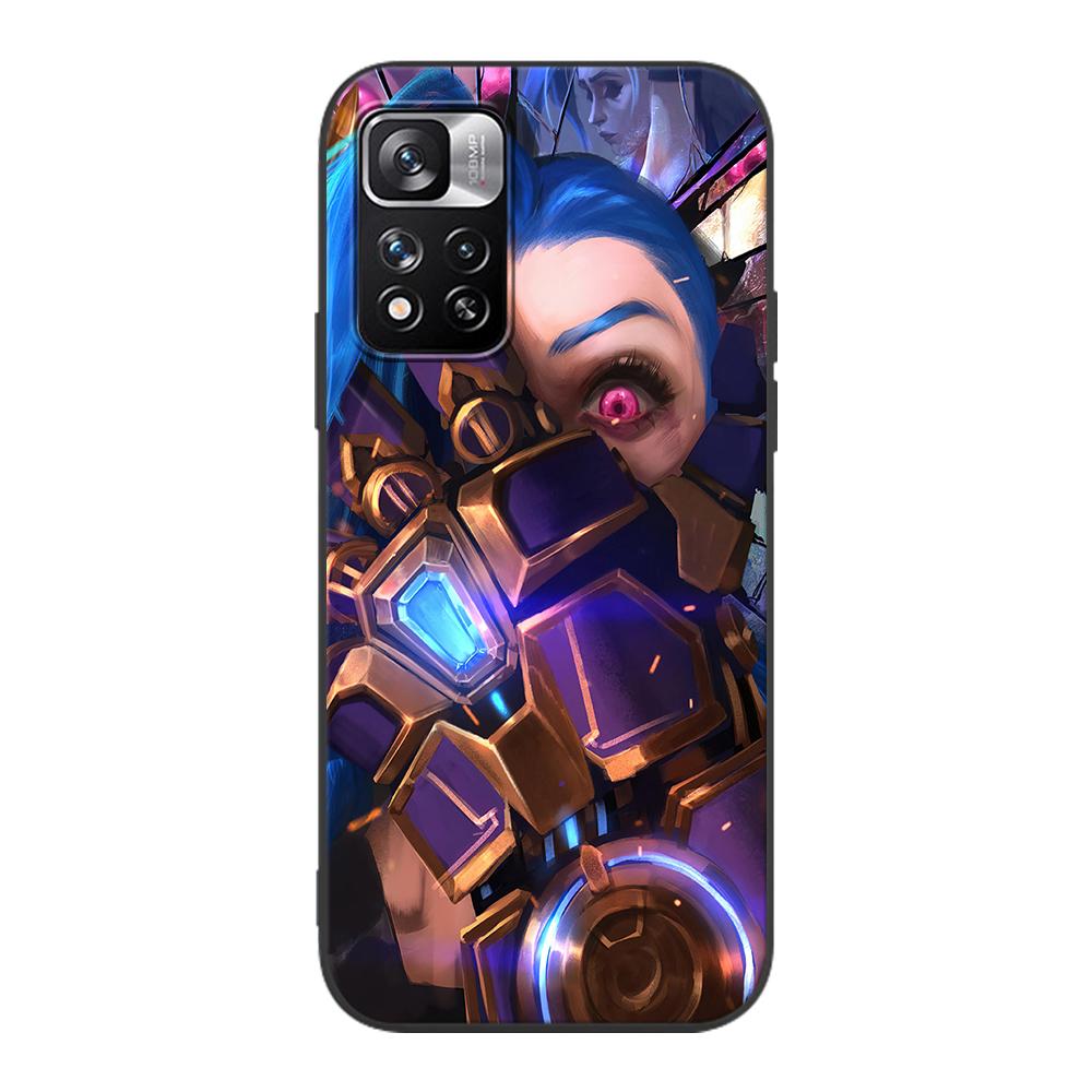 Чехол с рисунком Arcane Game для Xiaomi Redmi Note 9S 9 11 10 8 Pro 9C 9 K40 9A 7 8T 7A 9T, мягкий силиконовый чехол, черный чехол для телефона